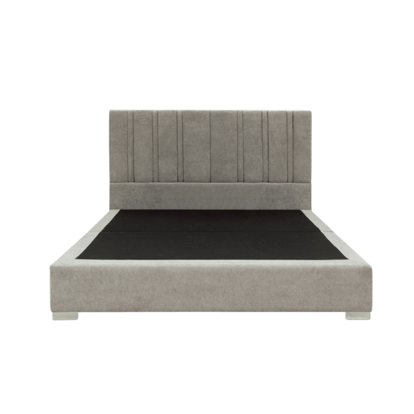 ฐานรองหัวเตียง 6 ฟุต WISDOM DESIGN FURNITURE รุ่น LEO สีเทา